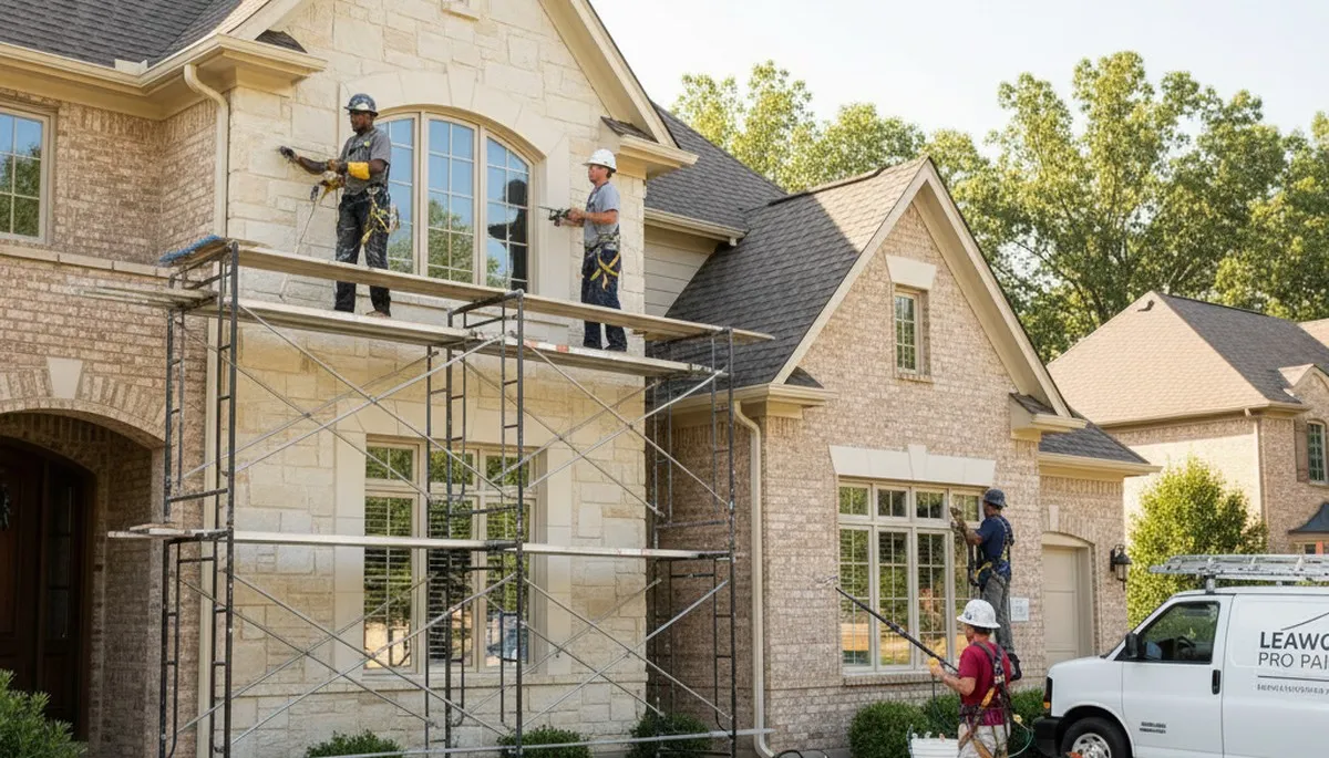 Professional painters in Olathe, KS providing interior and exterior painting services
