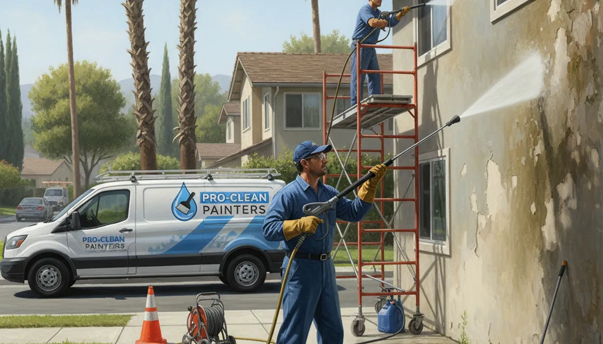 Pressure cleaning exterior surfaces in Olathe, KS by Olathe Paint Pros